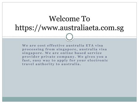 Australia visa singapore by Australia visa Singapore - Issuu