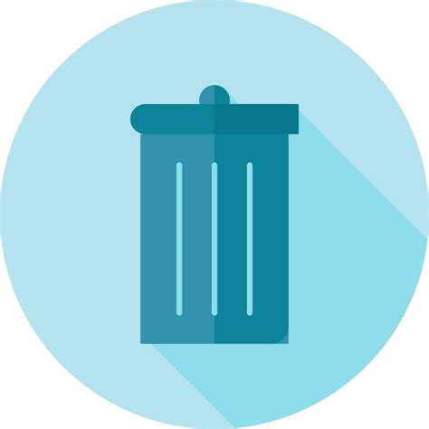 Recycle Bin icon in blue color. 24369321 Vector Art at Vecteezy