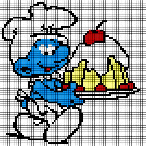 Pixel arts «Little smurf»