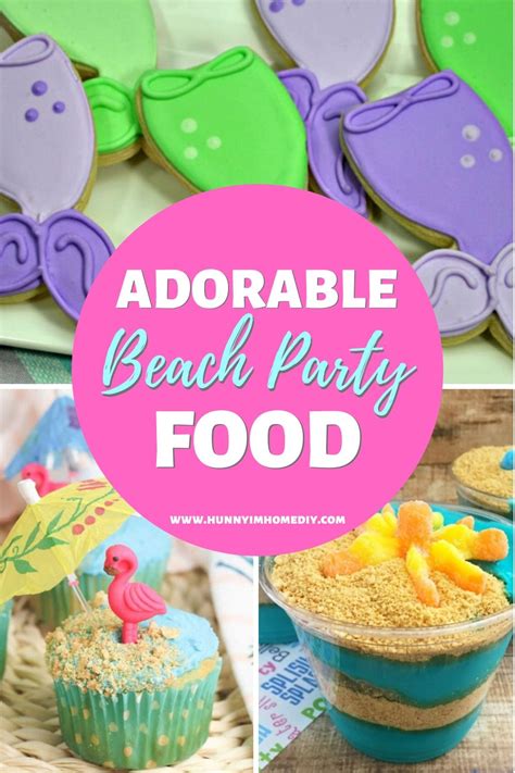 24 Cute Beach Themed Party Food Ideas | Hunny I'm Home