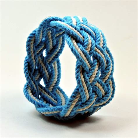 Wide Striped Sailor Knot Bracelet