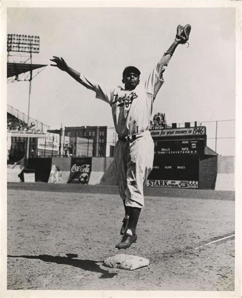 Timeless Dodgers - The legendary Jackie Robinson at Ebbets Field ...