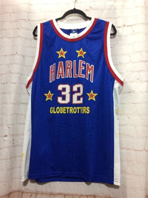 Harlem Globetrotters #32 Basketball Jersey | Boardwalk Vintage