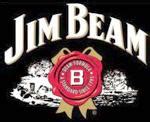 Jim Beam Whiskey Label Tin Sign