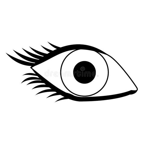 Black And White Eyes Clipart