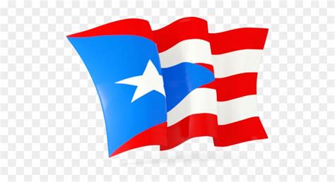 Waving Puerto Rican Flag - Free Transparent PNG Clipart Images Download