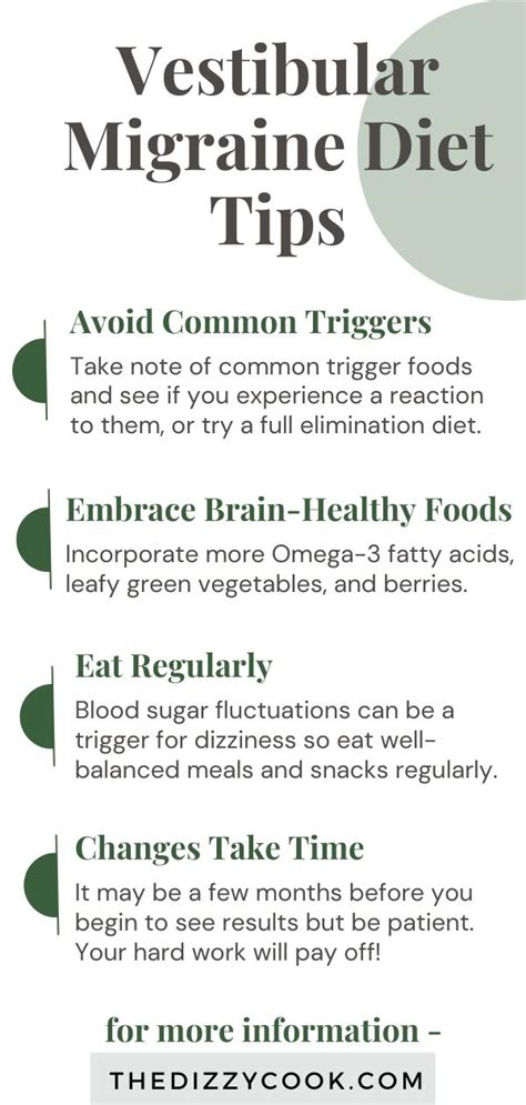 Vestibular Migraine Diet - The Dizzy Cook