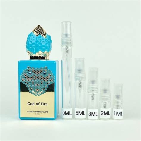 God of Fire Stephane Humbert Lucas Eau De Parfum Sample 1ml - Etsy