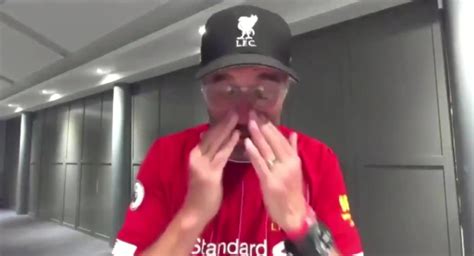 Jurgen Klopp sheds tears as emotional Liverpool boss dedicates Premier ...