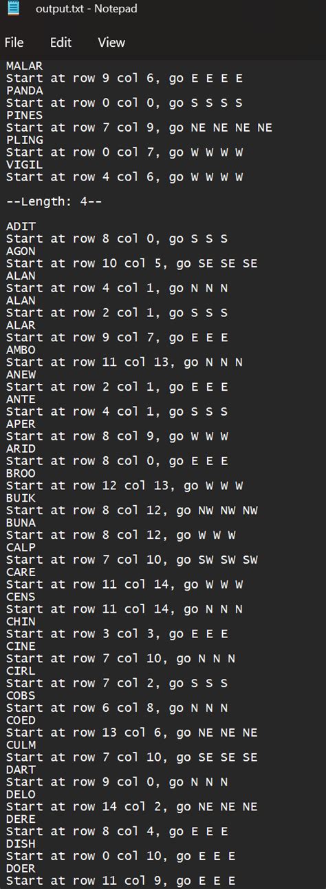 GitHub - yeebenja/Word-Hunt-Solver: Word Hunt Solver (for GamePigeon iMessage Word Hunt Game)