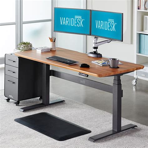 Electric Standing Desk 60x30 | Sit-to-Stand Adjustable Desk | Vari® | Home office design ...