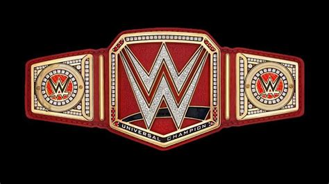 5 redesigns for WWE Universal Championship title belt