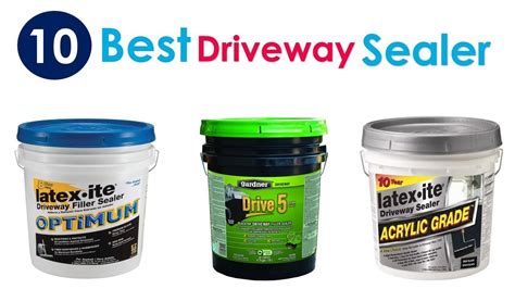 10 Best Driveway Sealer Reviews 2018 - 2022 - YouTube