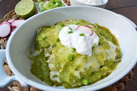 Chicken Enchiladas Verdes – Modern Honey