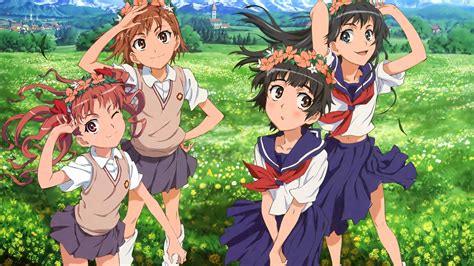 Railgun Anime Girls