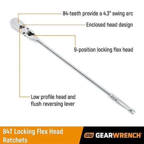 Gearwrench 3 piece ratchet set - locking flex head - 1/4", 3/8", 1/2" - $79.67 : r/HomeShopping