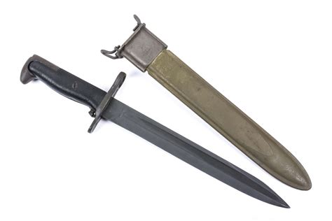 Original Wwii M1 Bayonet And Scabbard For M1 Garand For Sale CF5