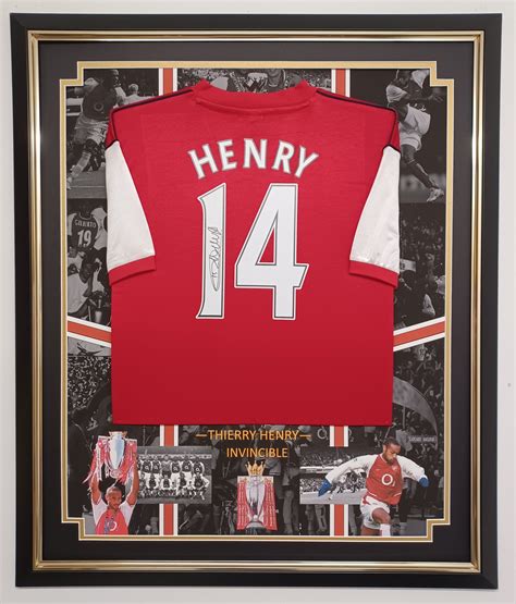 Thierry Henry Signed Jersey – Signed Memorabila Shop