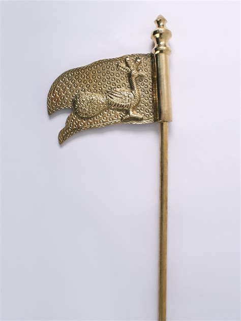 Brass Seval Kodi Flag of Lord Murugan | Exotic India Art