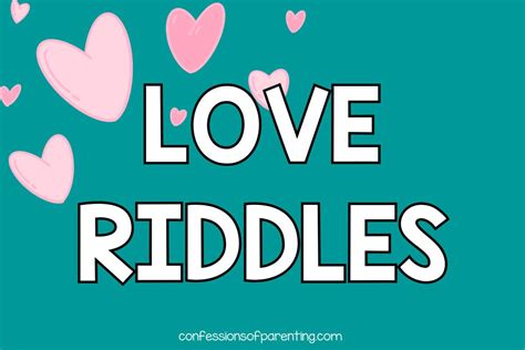 145 Easy and Hard Love Riddles That You'll Love