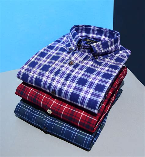 Buy Mens Checkered Shirts Online - Brumano Menswear | Mens checkered ...