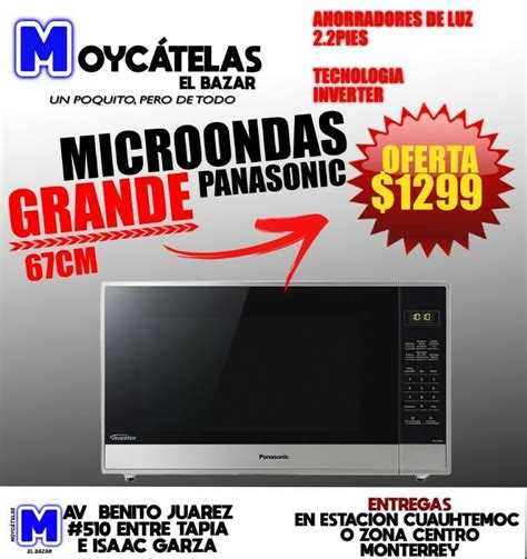 Microondas inverter panasonic 🥇 | Posot Class