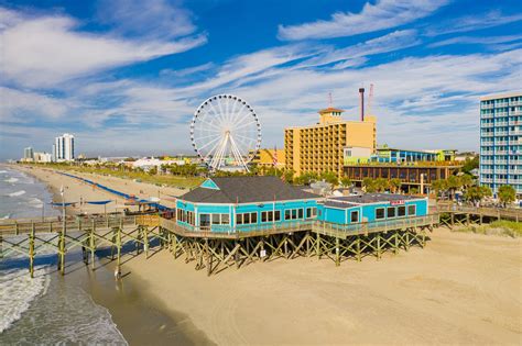 Pier 14 in Myrtle Beach South Carolina Canvas Print Pier | Etsy