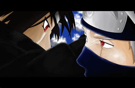 Kakashi vs Itachi by Macarfer on DeviantArt