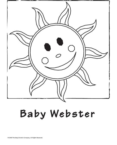 Baby Einstein Neighborhood Animals Coloring Pages