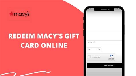 How To Redeem Macy's Gift Card Online 2022? Use Macy's Gift Card - YouTube