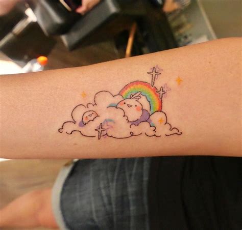 Share 87+ cloud and rainbow tattoo - in.coedo.com.vn