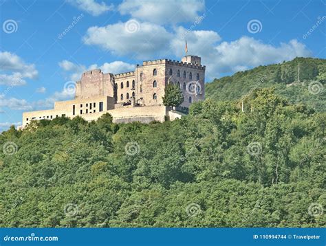 Hambach Castle,Neustadt an Der Weinstrasse,Germany Stock Photo - Image of hambacher, europe ...