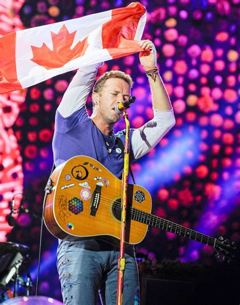 Chris Martin Picture 110 - Coldplay Perform in Toronto