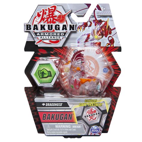 Bakugan, Diamond Dragonoid, 2-inch Tall Armored Alliance Collectible ...