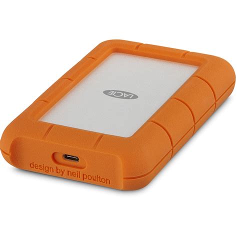 LaCie 5TB Rugged USB 3.0 Type-C External Hard Drive STFR5000800