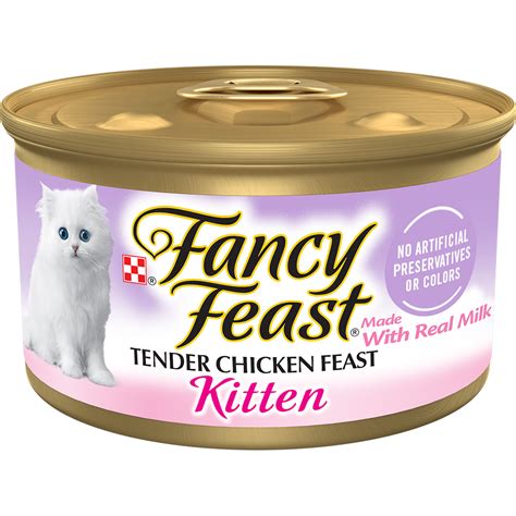 Fancy Feast Kitten Classic Pate Tender Chicken Feast Wet Food | Purina