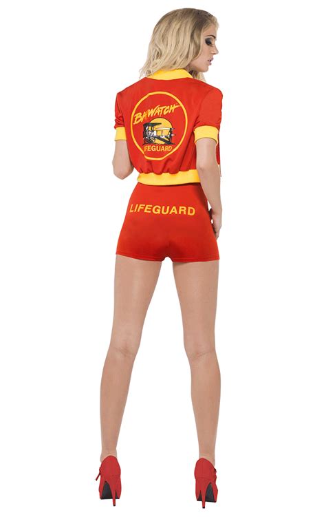 Baywatch Costume Official Bodysuit | Joke.co.uk