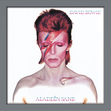 David Bowie (Aladdin Sane) Album Cover Framed Print | The Art Group