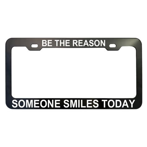 Funny Phrase License Plate Frames - Anodized Aluminum | GoPlates