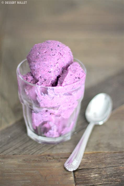 Blueberry Ice Cream