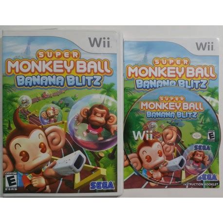 Super Monkey Ball Banana Blitz Nintendo Wii