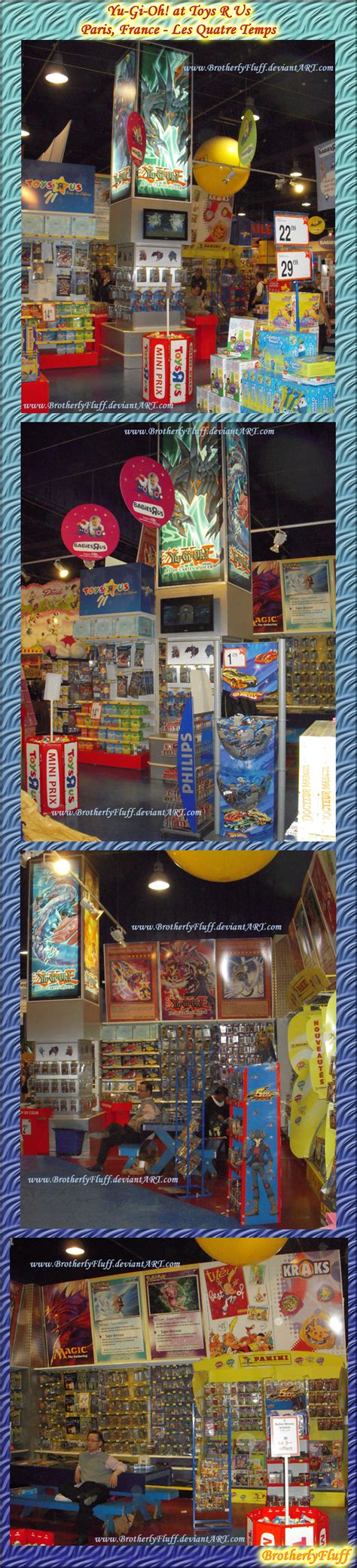 YGO at Toys R Us Paris, France by BrotherlyFluff on DeviantArt