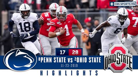 #8 Penn State vs #2 Ohio State Highlights: The Buckeyes top Penn State ...