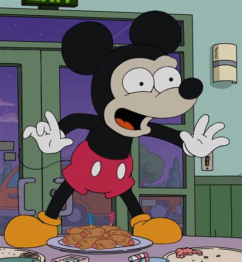 Mickey Mouse - Wikisimpsons, the Simpsons Wiki