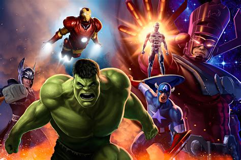 Avengers Assemble Art 4k Wallpaper,HD Superheroes Wallpapers,4k Wallpapers,Images,Backgrounds ...