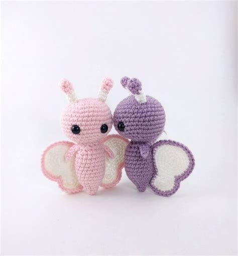 PATTERN: Belle the Butterfly - Crochet butterfly pattern - amigurumi butterfly pattern ...