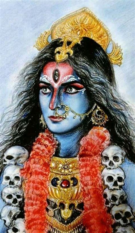 Easy Drawing Of Goddess Kali ~ Pin On Coloring Pages | Bodenewasurk