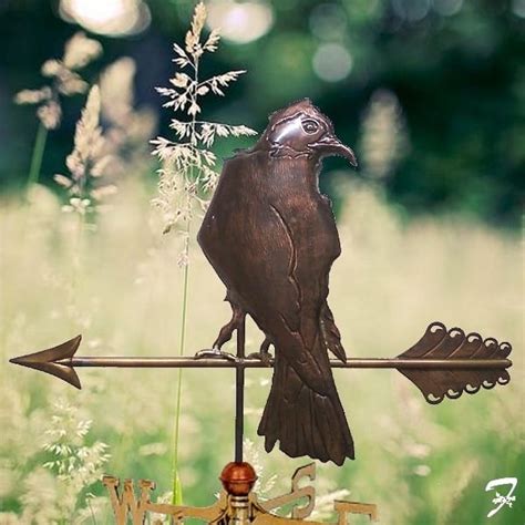 Crow Weathervane - Ferro Weathervanes