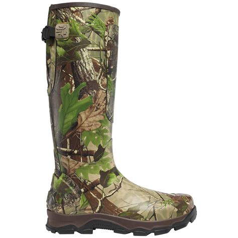 Men's LaCrosse® 18" 4xBurly Waterproof Hunting Boots, Realtree® APG® Camo - 284759, Rubber ...