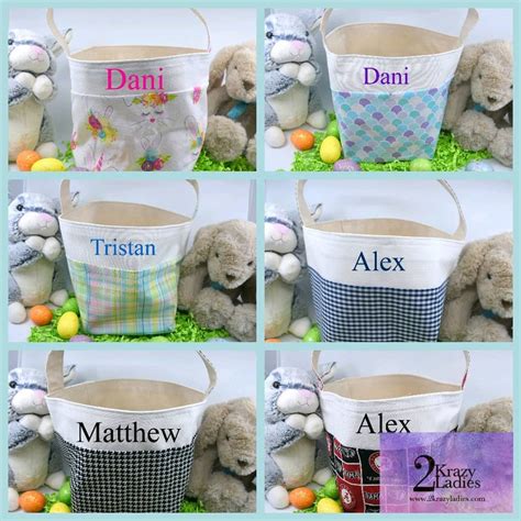 Personalized Easter Baskets $17. #easterbaskets #etsyhunt #loveit # ...